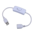 thumbnail image 2 of MesaSe usb switch cable white light strip switch cable white black usb switch cable, 2 of 7