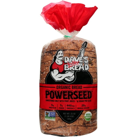 Dave's Killer Bread® Powerseed® Organic Bread 25 oz. Loaf -Pack Of 3