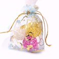 thumbnail image 1 of 100 bolsas de regalo de organza de 3,6 x 4,8 pulgadas (9 x 12 cm), color azul ACTIVE Biensenido a ACTIVE, 1 of 3