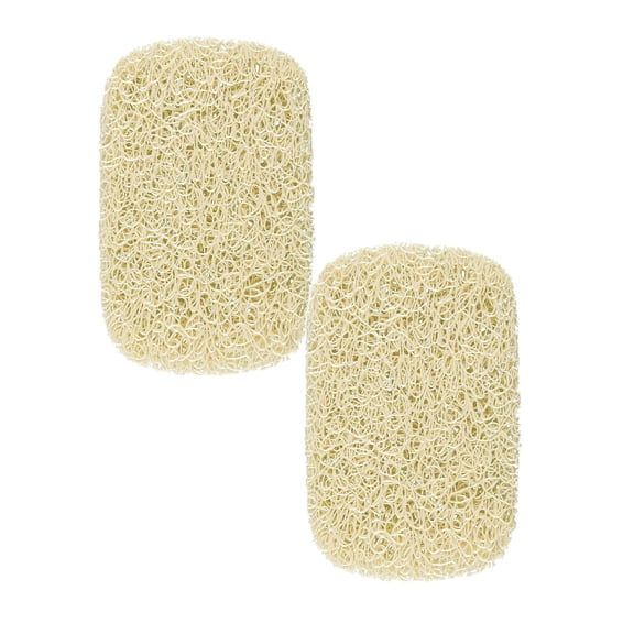 2Pcs Self-Draining Soap Pad, Durable Soap Saver Mat, Non- Soap Holder For Bathroom Sink, Bathtub & Kitchen Counter B-2PCS-11.5x7.5cm