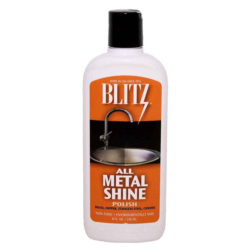 Blitz All Metal Shine Polish, 8 Oz