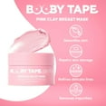 thumbnail image 5 of (2 pack) Booby Tape Miracle Pink Clay Breast Mask, Clarify and Detox Skin, 2.64 oz, 1 Count, 5 of 6