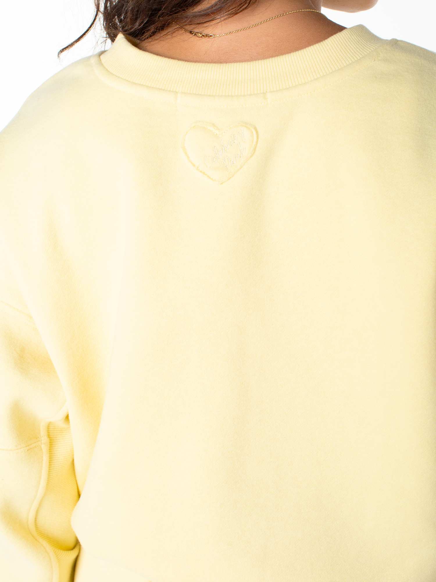 Celebrity Pink Women's and Women's Plus Oversized Boyfriend Sweatshirt, Sizes XS-4X