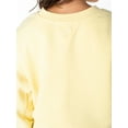 thumbnail image 3 of Celebrity Pink Women's and Women's Plus Oversized Boyfriend Sweatshirt, Sizes XS-4X, 3 of 6