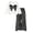 Dark Gray, variant on Girls Outfit Sets Nelozsy Girls Bow Print Long Sleeve Top Cargo Flare Pants 2Pcs Casual Outfit Set Black 14-15 Years