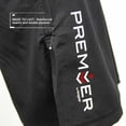 thumbnail image 6 of Premier Deluxe Shorts - Youth - Black/Red, 6 of 8
