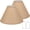 Brown, variant on Empire Lamp Shades Set of 2, 6" Top x 16" Bottom x 10.8" High, Large Beige Lamp Shades for Table Lamps Floor Lamps, Natural Linen Lampshades Replacement, Spider, Harp Holders Included, Easy Assembly