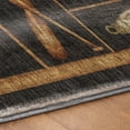 thumbnail image 5 of Addison Rugs Dream Shag Premium Machine Washable Transitional Cabin Midnight Rectangle Rug, 3' x 5', 5 of 8