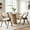 Black - Natural, variant on MAYEERTY 2-Set Wood Foldable & Stackable Dining Chairs for Dining Room, Woven Seat & Back, Natural