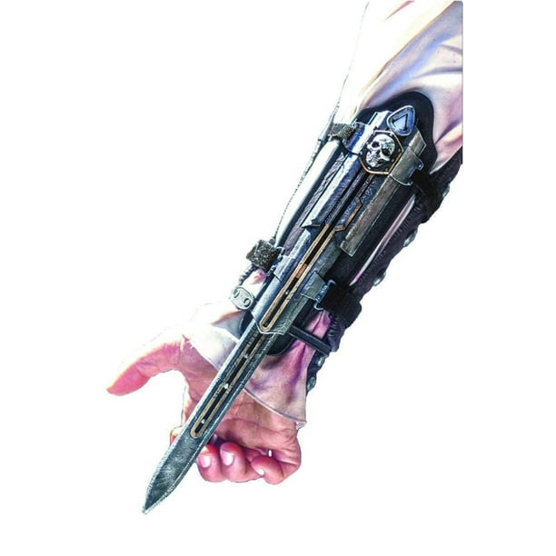 assassin's creed hidden blade gauntlet & skull buckle