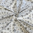 thumbnail image 3 of Home Soft Things Printed Microfiber Curtain - Tribal Medallion 2 Piece Set - Grey - 60" x 84", 3 of 6