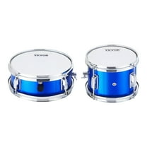 STAWAY Kids Drum Set - 3-Piece Beginner Drum Kit for Ages 6-13, Adjustable Throne, 14" Bass Drum, Snare & Tom, Perfect Starter Set in Blue