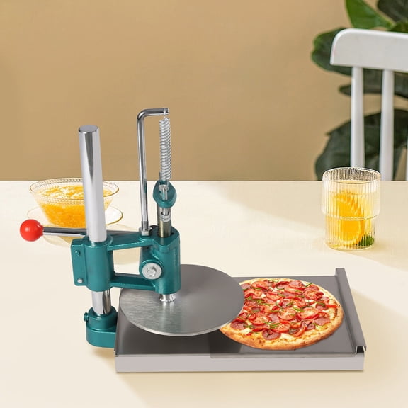 7.9"Pizza Dough Press Machine Stainless Steel Pizza Press Maker Hand Press Tool