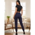 thumbnail image 3 of Set De Dos Pants De Mujer Pantalones Anchos Casual O Elgante Pans Stretch, 3 of 5