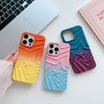 thumbnail image 6 of Decase for iPhone 15,Fluorescent Frosted 3D Star Pattern Bling Case Soft TPU Shockproof Cute Phone Cover for Apple iPhone 15,Purpleblue, 6 of 7