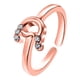 thumbnail image 1 of Anillos para mujer, regalos para mujer, anillo con letras, 26 letras en inglés, diseño artístico, combinación de diamantes, regalo para pareja, anillo, collar, 1 of 3