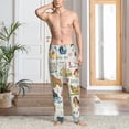 thumbnail image 2 of Sikiie Dogs Funny Pets Mens Pajama Pants Sleep & Lounge Pants, PJ Bottoms With elastic waistb and Pockets Small, 2 of 6