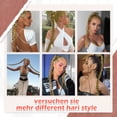 thumbnail image 2 of Youkk Extension de Queue de Cheval Tressée Facile à Utiliser Application Grand Fibre Haute Température Noir, 2 of 6