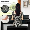 thumbnail image 5 of Giantex Piano Bench Stool, Heavy Duty Piano Duet Seat w/Padded Cushion, Music Storag & Solid Wooden Legs, Black, 5 of 8