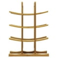 thumbnail image 3 of Oceanstar Eco-Friendly 12-Bottle Modern Bamboo Wine Rack in Brown, 3 of 9