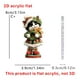 thumbnail image 2 of Dress Up 2D Flat Acrylic Ornaments Holiday Decorations Gifts For Children, flat acrylic ornaments, 2D holiday decorations, Christmas tree ornaments, party decorations, home decor, foldable design,, 2 of 9