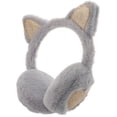 thumbnail image 1 of Shisuyan Plush Cat Ear Earmuffs For Winter Warmth Adorable Animal Ear Covers For Outdoor Cold Weather Present, 1 of 8