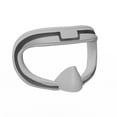 thumbnail image 1 of Light Blocking Silicone Face Cover for Meta Quest 3/Oculus Quest 3 - Sweat-Resistant VR Eye Mask with Enhanced Immersion, Soft Skin-Friendly Padding, Washable Design | Meta Quest 3 Accessories, 1 of 6