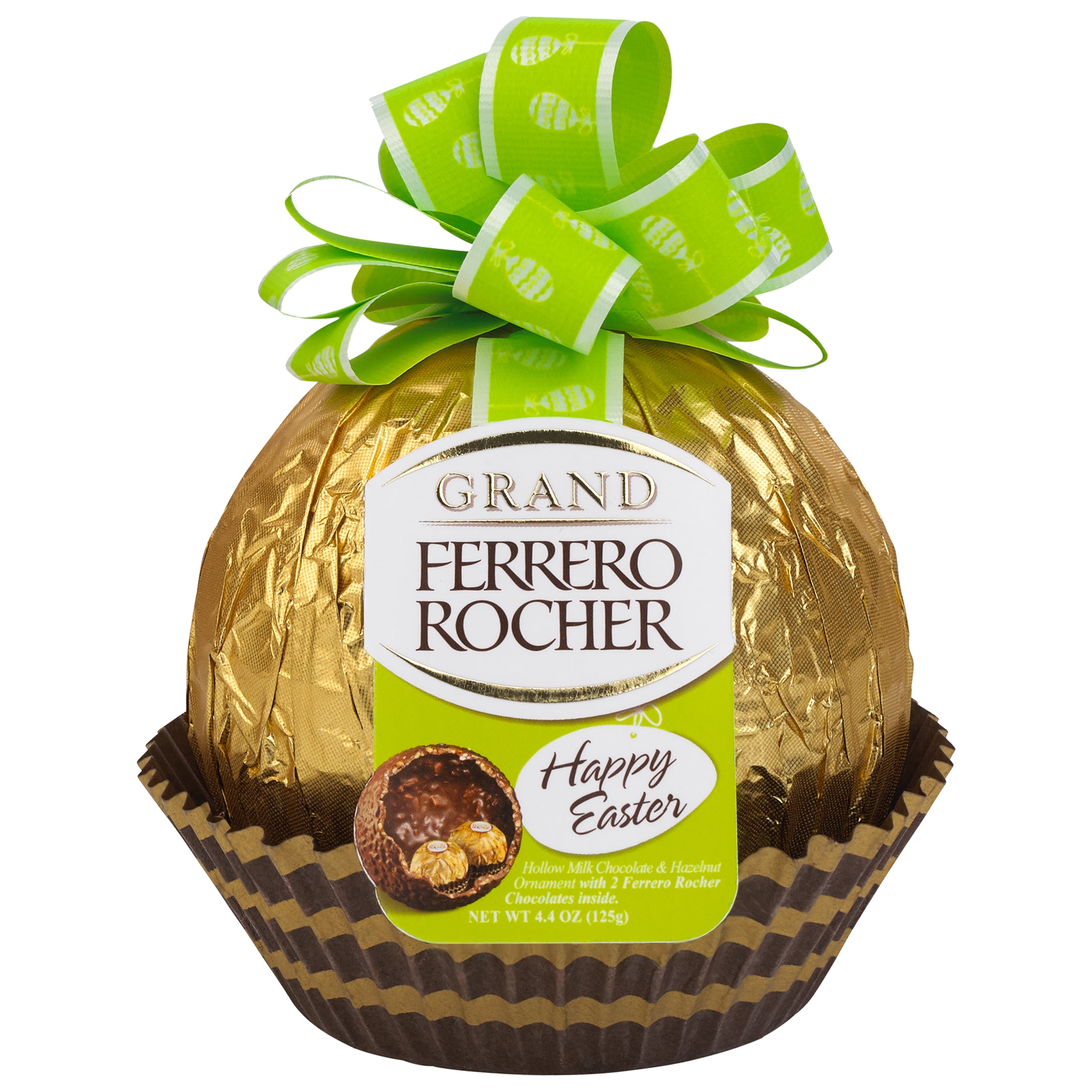 Grand Ferrero Rocher Easter Milk Chocolate and Hazelnut Chocolates, 4.4