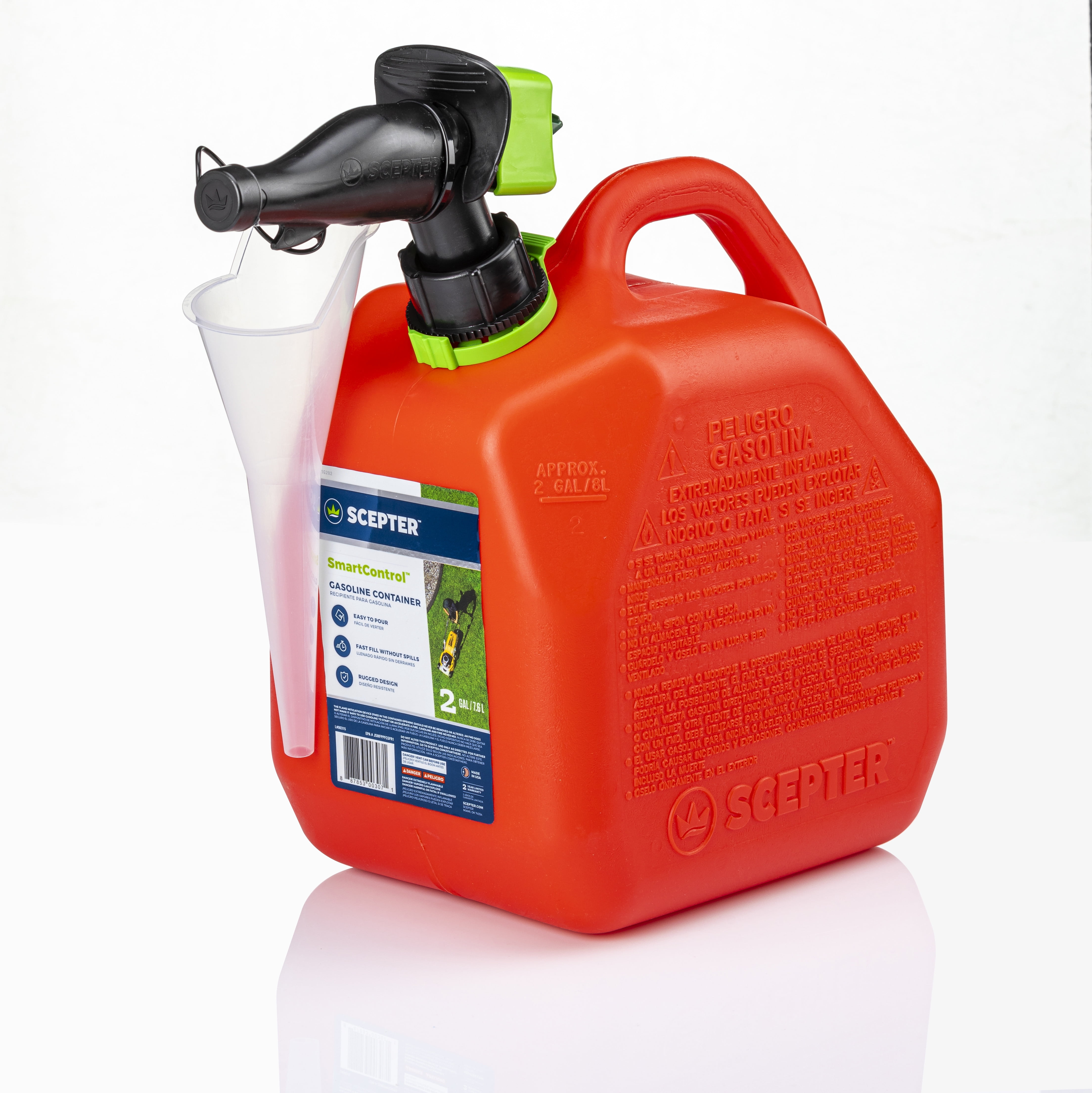 CARB Compliant Gas Can SCEPTER 00003 5 gal 