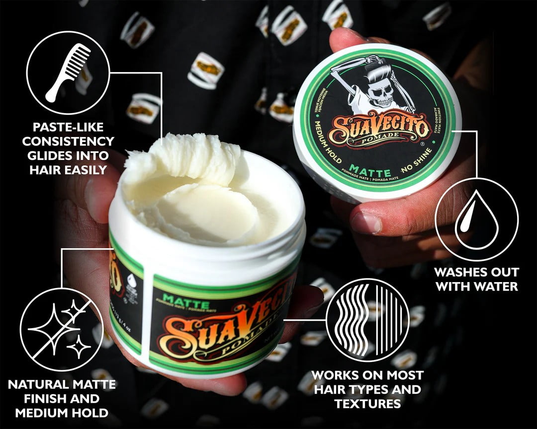 Suavecito 2026 ２個セット Suavecito Original Hold Hair Care Gift Set, for All Hair Types