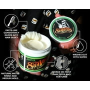 Suavecito Matte Finish Hair Care Gift Set, Medium Hold Matte Pomade, Shampoo, and Conditioner, All Hair Types, Men