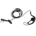 thumbnail image 2 of Auricular PTT, auricular de walkie con tubo de cabeza K, auricular de walkie talkie, diseño de última generación, 2 of 9
