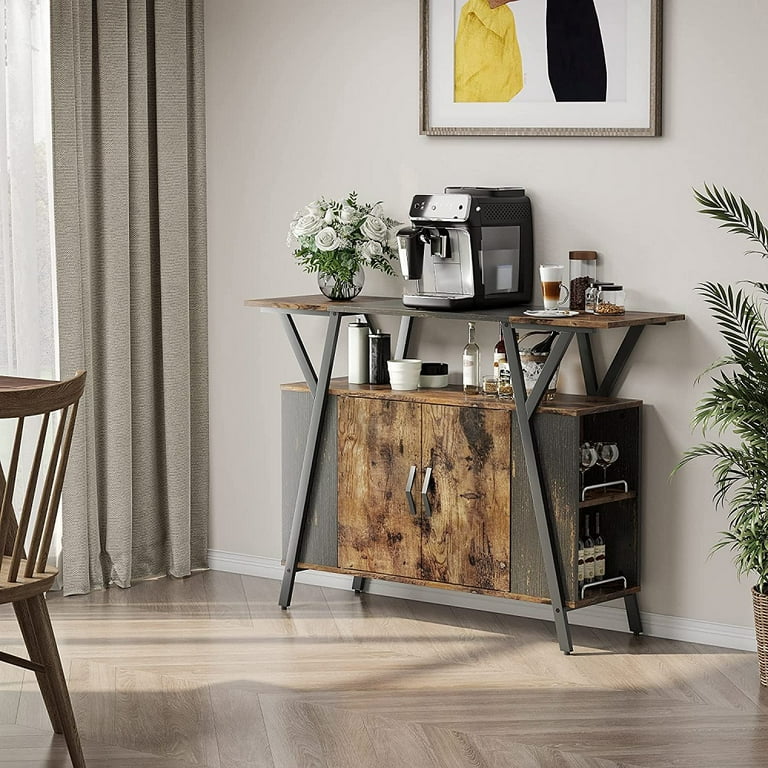 Kitchen island buffet table discount