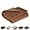 Brown, variant on Loveshield Blanket Waterproof Luxury Fuzzy Soft Anti-Static Microfiber Bed Blanket for Bed Moisture Absorbing and Warm Flannel Blanket Machine Washable (Brown, 19.69 * 27.56in)