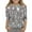 Silver, variant on Kids Glitter Print Shirt Crewneck Tunic Shirt Loose Fitting Tee Shirts Trendy Summer Top