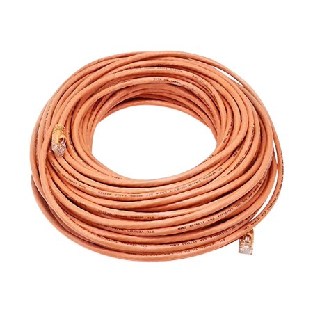 UPC: 0844660034186 | Monoprice Patch Cord Cat 6 Booted Orange 100 ft. 3418