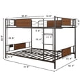 thumbnail image 2 of Litera Base Cama Matrimonial Fabato Doble sobre Doble, 2 of 5