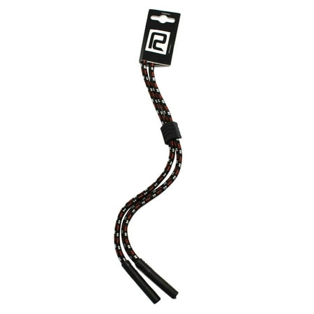 Black White and Brown Bungie Cable Sport Glasses Holder