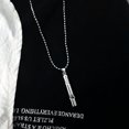 thumbnail image 1 of Collar con silbido para hombre y mujer, estilo hip hop, cadena de suéter con silbato, colgante de viento frío simple, joyería, 1 of 6