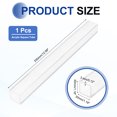Uxcell Clear Acrylic Square Tube, 30mmx30mmx3mm Wall Thickness 330mm ...