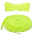 thumbnail image 3 of 2pair Double Layers Flat Shoelaces Yellow Green for Sneakers Adults Kids 24"-72", 3 of 7