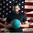 thumbnail image 3 of Yes4All Slam Ball, PVC Sand Filled Medicine Ball, 10-40lbs Weight Ball - Triangle Teal 15LBS, 3 of 8