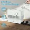 thumbnail image 3 of (Manufacturer Refurbished) Pelonis PSU10E1WW 1-Gallon Cool Evaporative Humidifier (White), 3 of 5