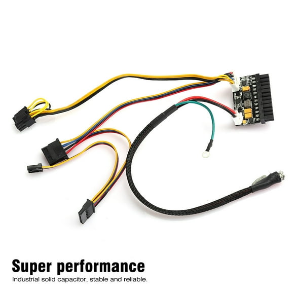 24Pin 12V DC, Power Supply Switch Module Board 150W ITX Power Input 150W Output Supply for MINI ITX PC POS