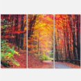 thumbnail image 1 of Route dans Belle Forêt d'Automne, 1 of 3