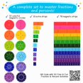 thumbnail image 3 of Baldosas magnéticas de fracciones y círculos Simply Magic, 166 piezas, 3 of 8