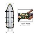 thumbnail image 4 of HELLHERO Easter Ironing Board Covers 15"x54" Soft Ironing Board Covets Stylish Ironing Board Cover Cloth Hook and Loop Fastener Flower, 4 of 5