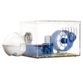 thumbnail image 3 of Vaveren Hamster Cage Breathable Exercise Playing House for Sugar Glider Rats Gerbils Blue, 3 of 8