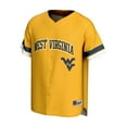 thumbnail image 2 of Youth GameDay Greats Gold West Virginia Mountaineers Spirit Baseball Jersey, 2 of 4