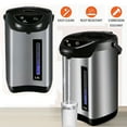thumbnail image 6 of FAMKIT 5.8L Hybrid Water Boiler and Warmer, Stainless Steel Electric Hot Water Pot with 3 Modes, Electric Hot Pot Kettle Hot Water Dispenser, Electric Thermos for Coffee & Tea, Black, 6 of 13